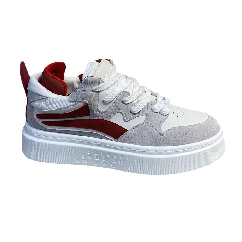 Men's Summer Breathable White Trendy Joker Board Men's Shoes