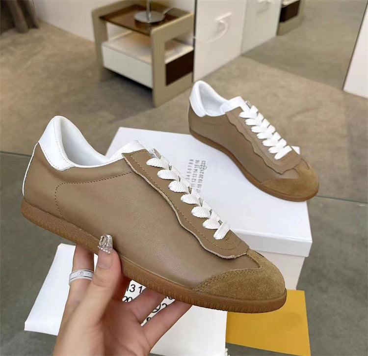 Summer Lace Up Round Toe Fashion Sneakers