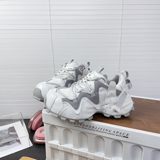 Women's Thick-soled Retro Clunky Spring Fashion Women's Sports Shoes
