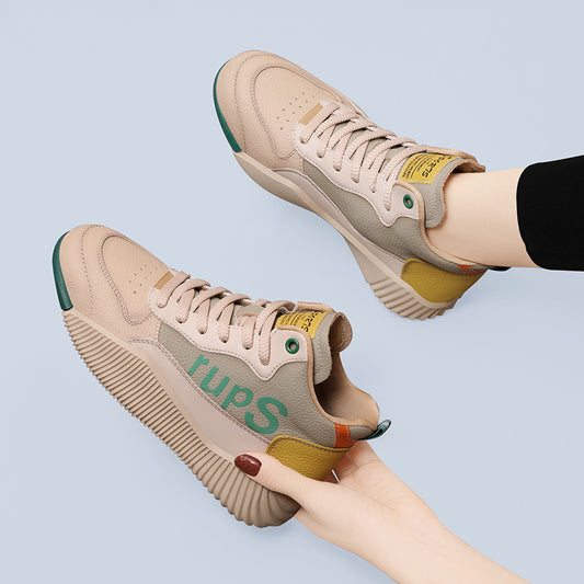 Women's Sports Flat Soft Bottom Fashion Mesh Casual Shoes