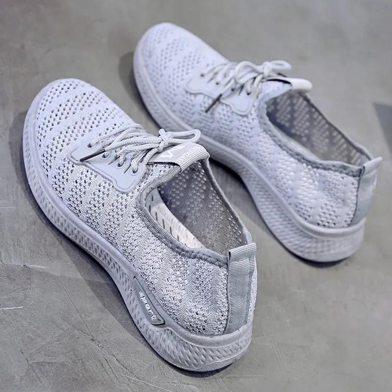 Women's Breathable Fashion Running Trendy Soft Bottom Sneakers