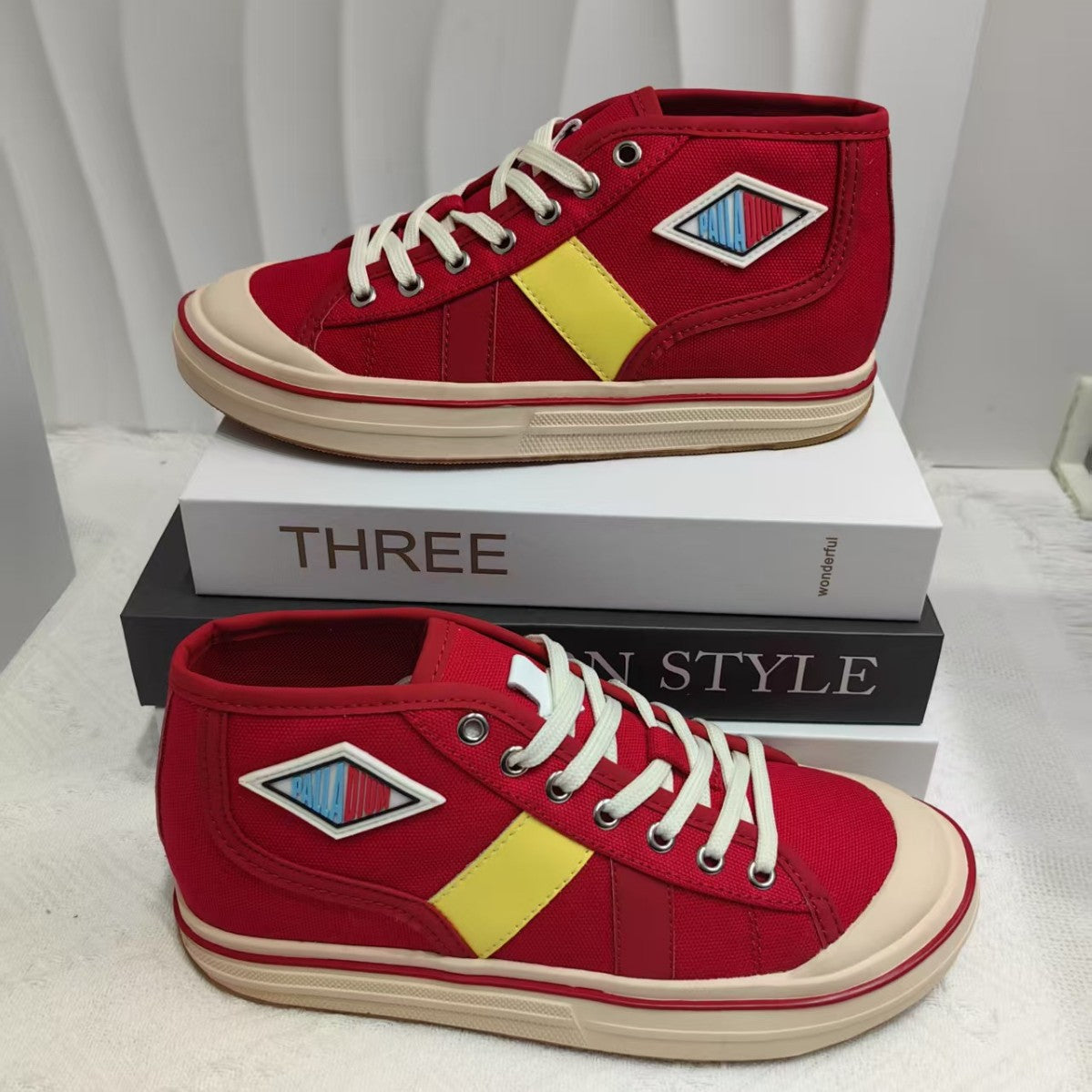 Fashion Height Increasing Vintage Skateboard Sports Casual Shoes