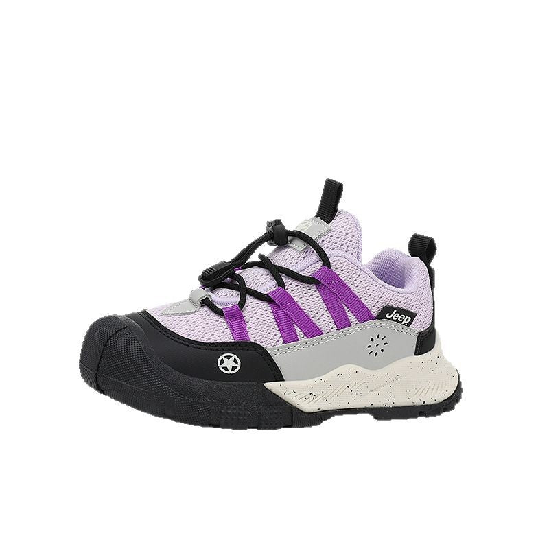 Children's Outdoor Breathable Spring Mesh Soft Bottom Children's Sports Shoes
