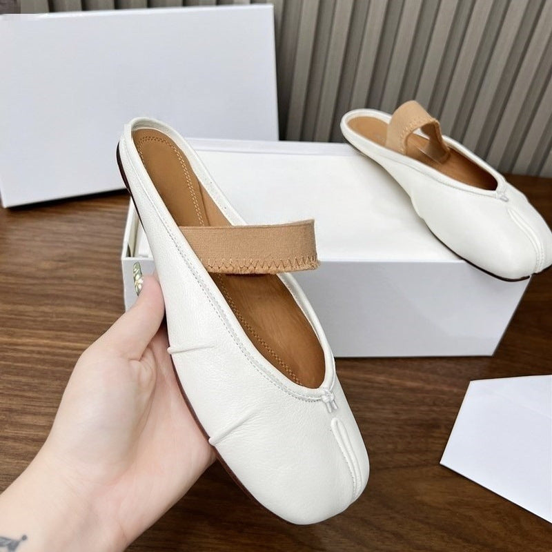 Women's Version Split Toe Half Box Outdoor Flat Slippers