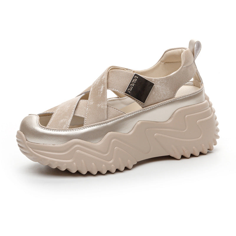 Women's Thick Bottom Toe Cap Summer Outdoor Sandals