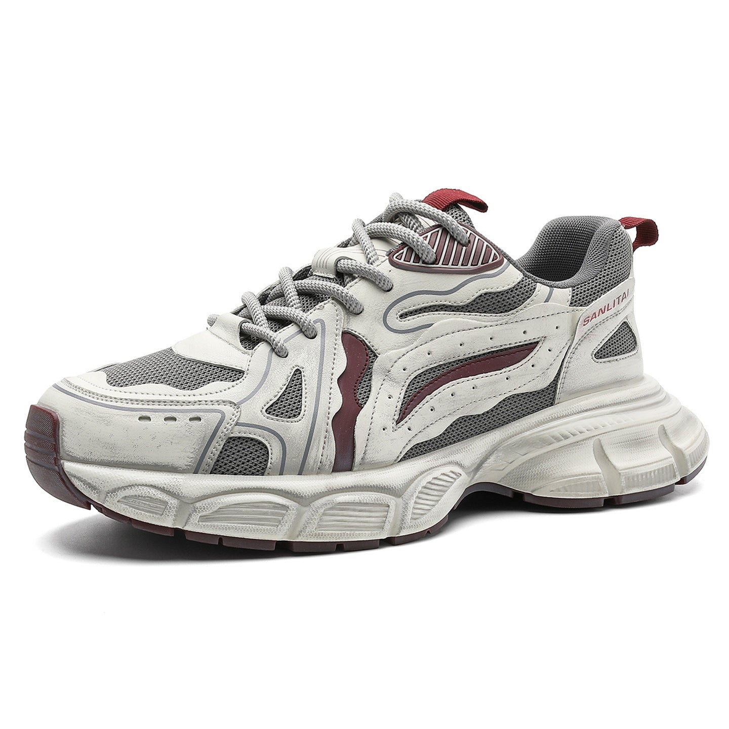 Men's Oversized High-grade Dad Widened Fattened Running Men's Sports Shoes