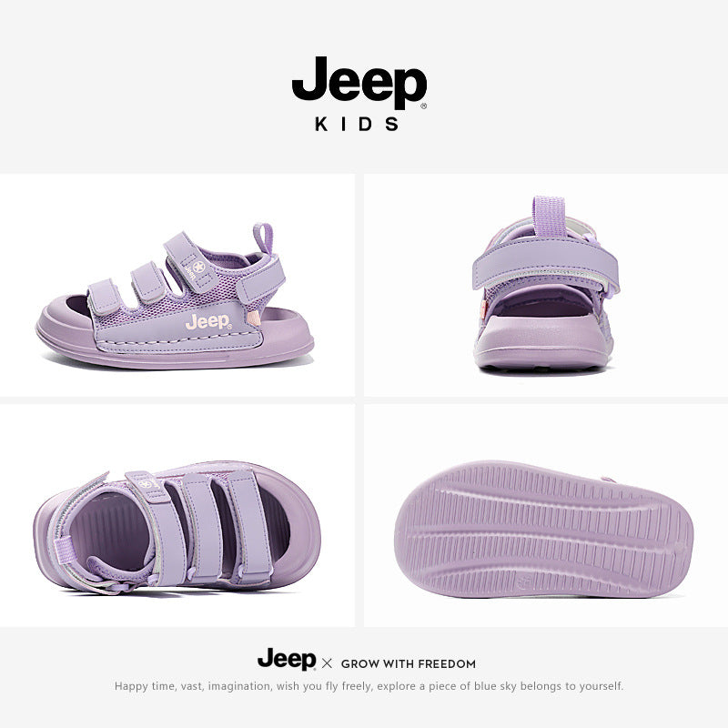 Children's Closed Toe Summer Soft Bottom Sports Sandals