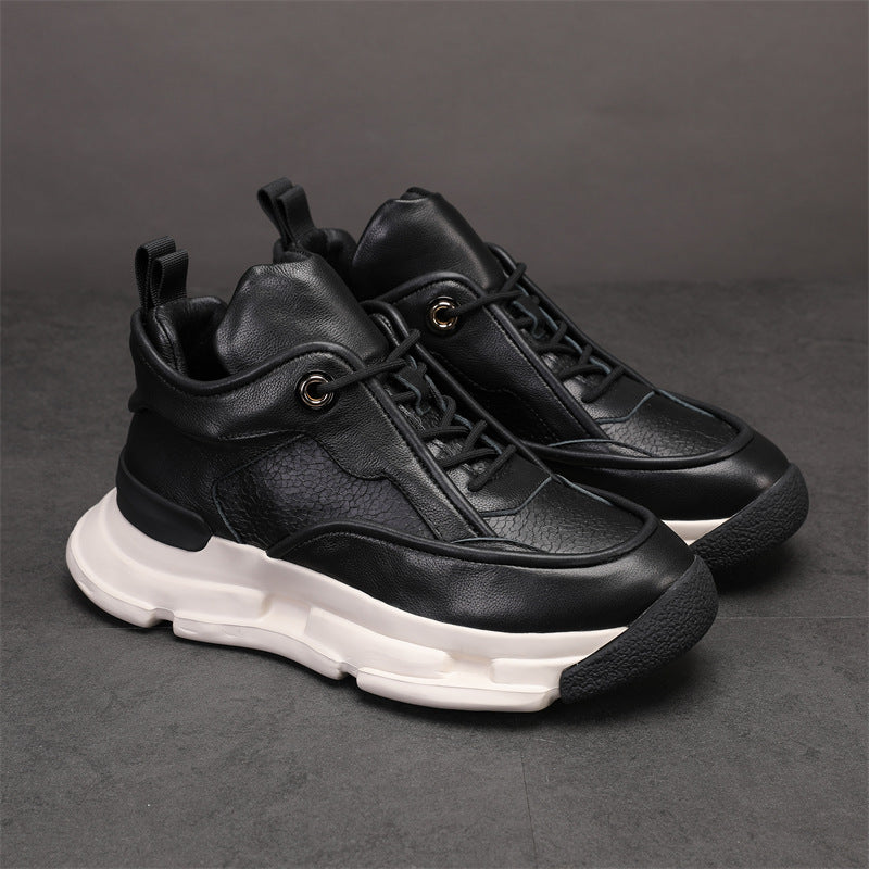 Men's Raise The Bottom Korean Martin Outdoor Sports Sneakers