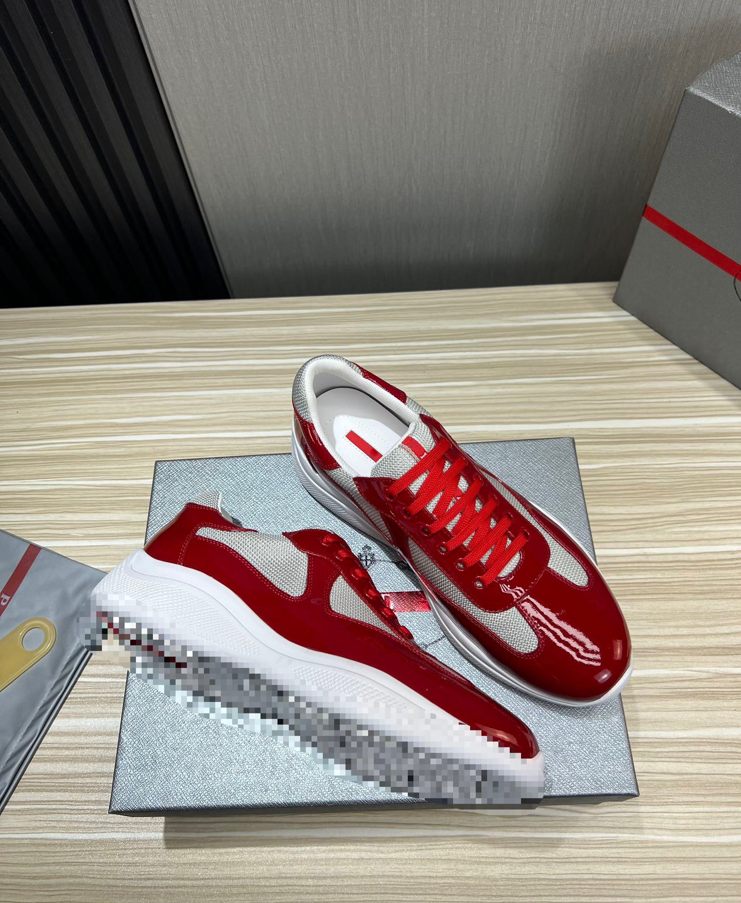 Men's Home Classic Sports Cowhide Stitching Mesh Men's Casual Shoes