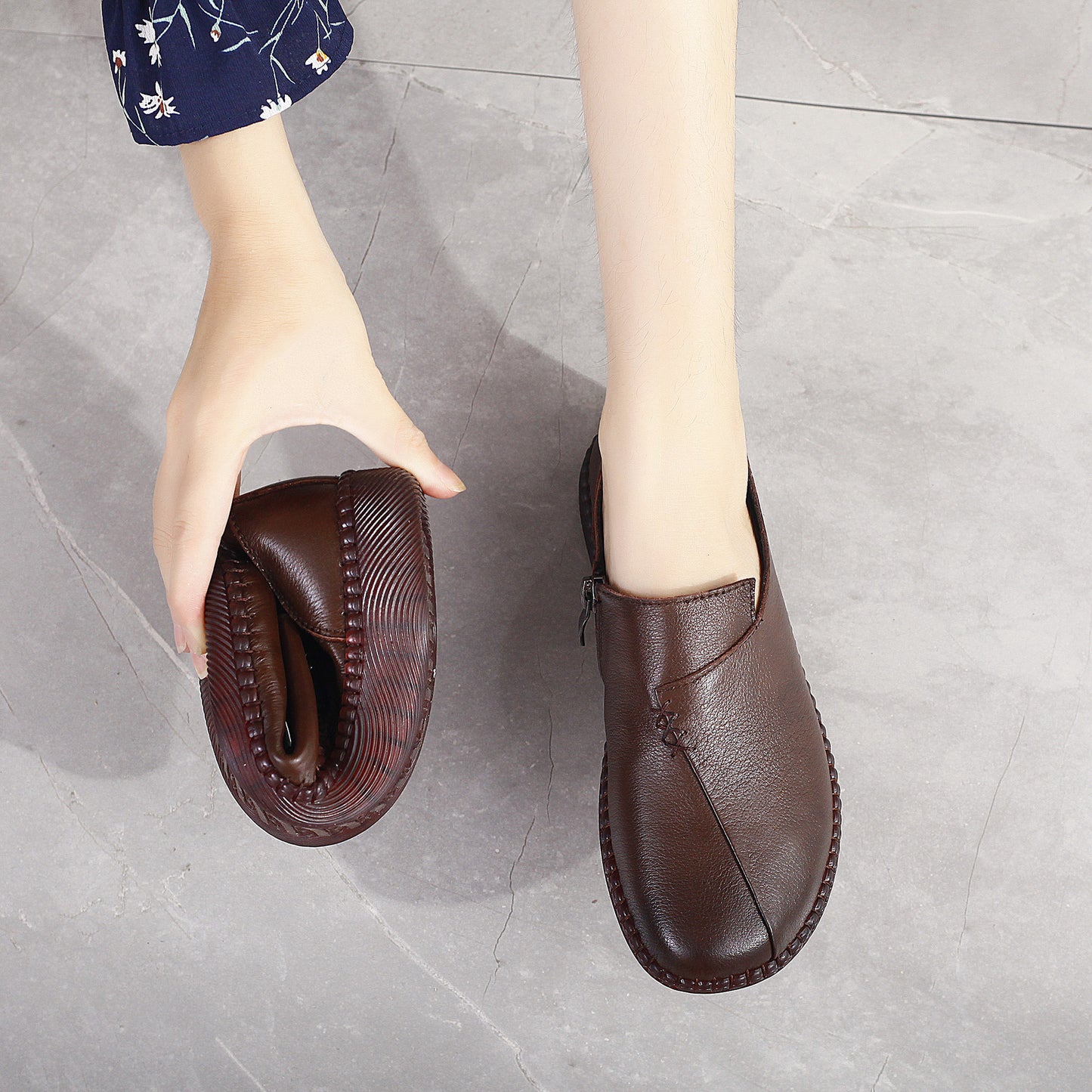 Women's Slip-on Authentic Mom Autumn Daily Pumps Women's Casual Shoes