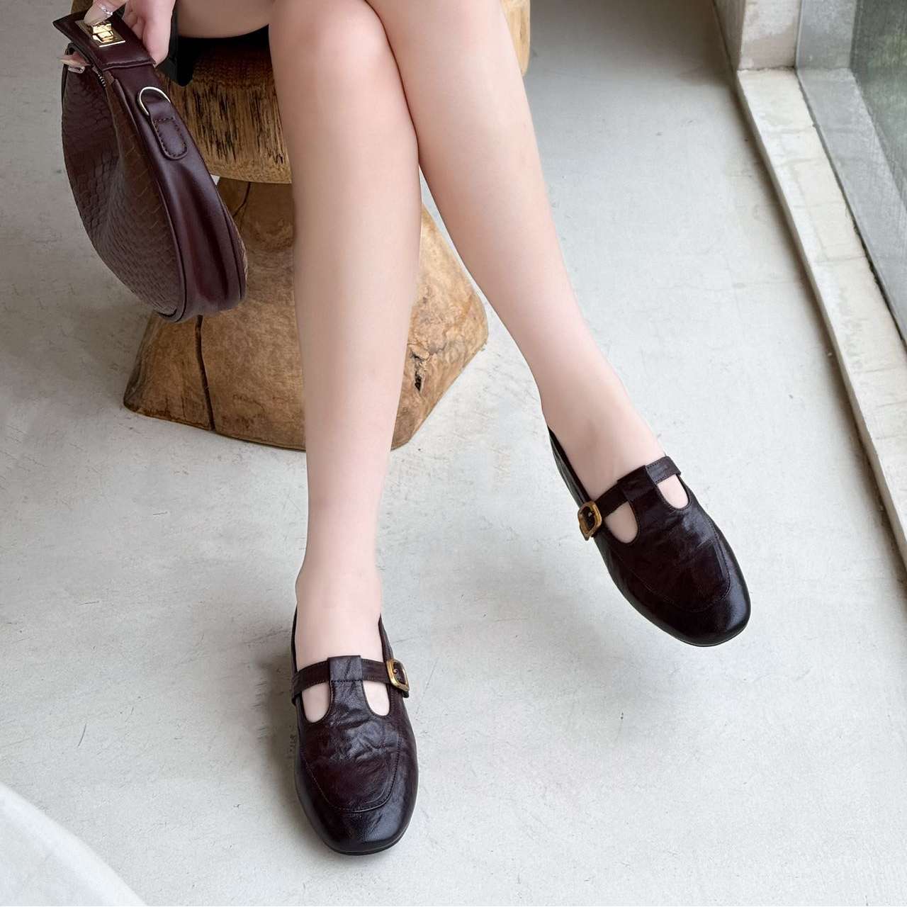 Women's Jane Flat Low-cut Soft Bottom Low Women's Fashion Shoes