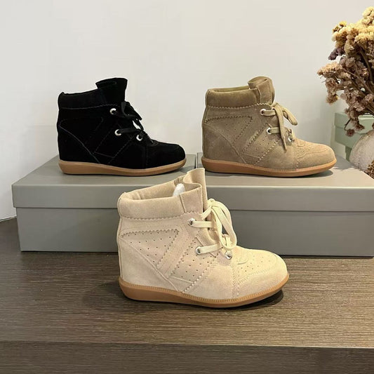 Women's Genuine Height Increasing Insole Fashionable Women's Casual Shoes