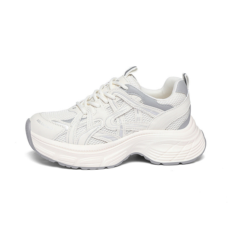 Women's Thick Bottom Platform Dad Sports Leisure Sneakers