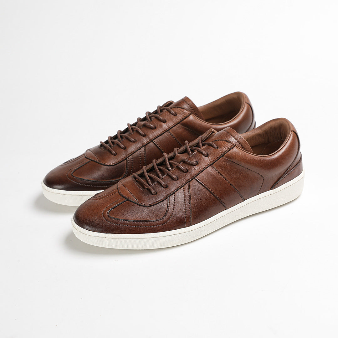 Men's Trendy Lightweight German Training Flat Bottom Comfort Men's Board Shoes