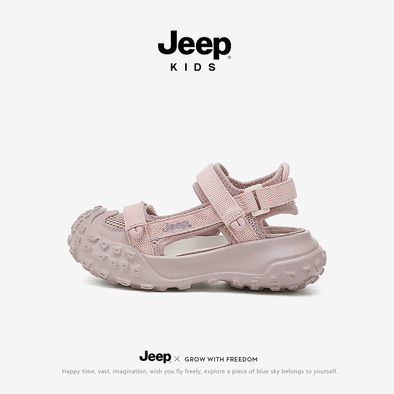 Children's Wading Soft Bottom Upstream Closed Toe Kid's Sandals