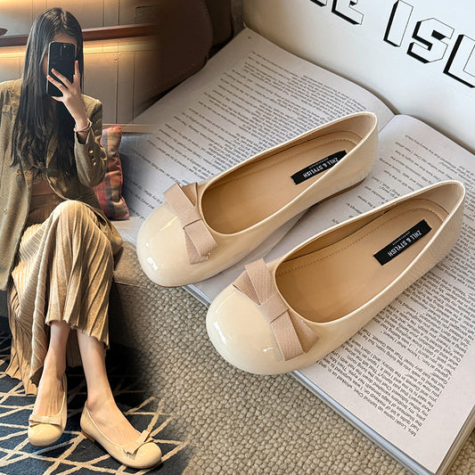 Women's Round Toe Sweet Grandma Mary Jane Women's Shoes