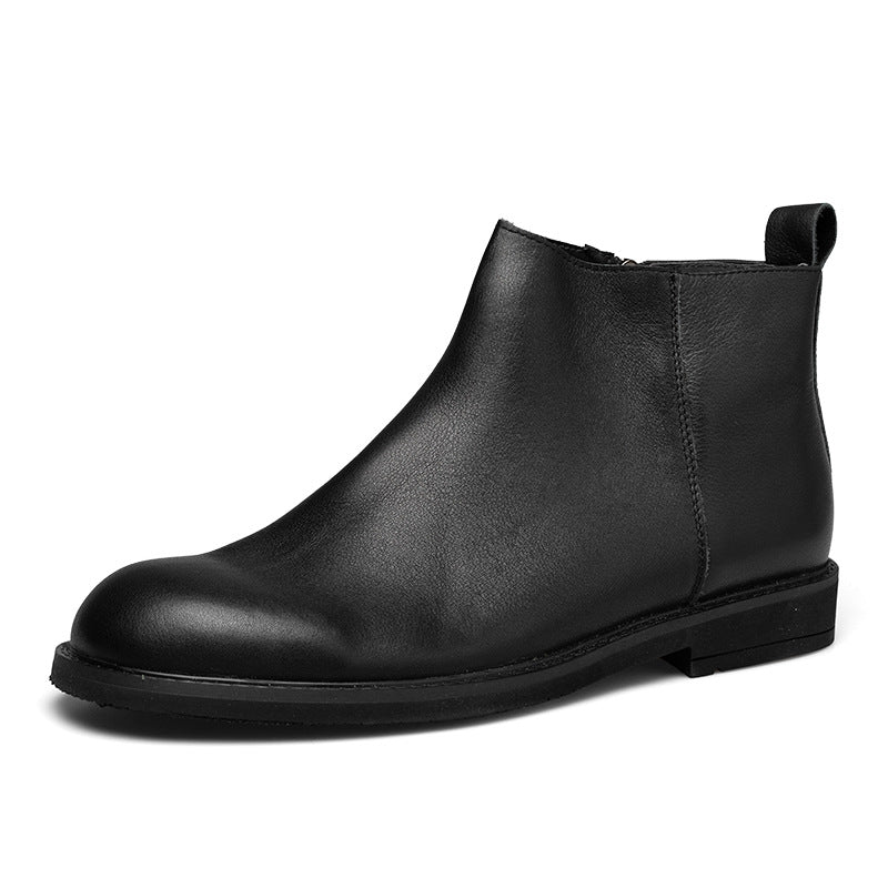 Men's Style Fashion Ankle Fleece-lined Warm Martin Boots