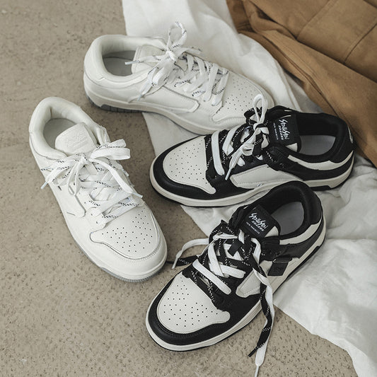Men's Couple Unisex White Breathable Summer Sports Sneakers