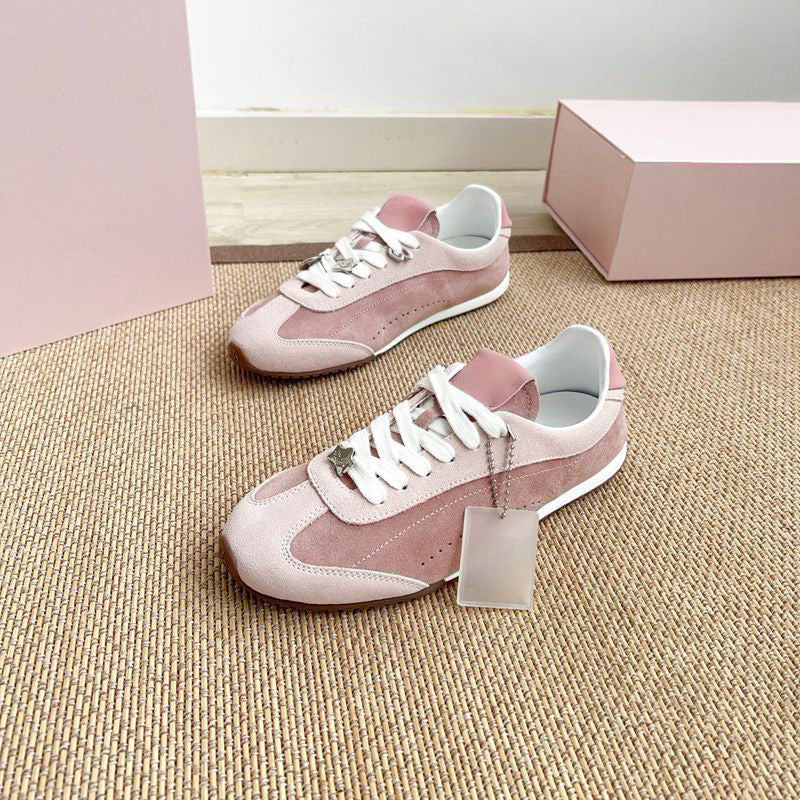 Women's Genuine Flat Bottom Comfort Soft German Training Casual Shoes