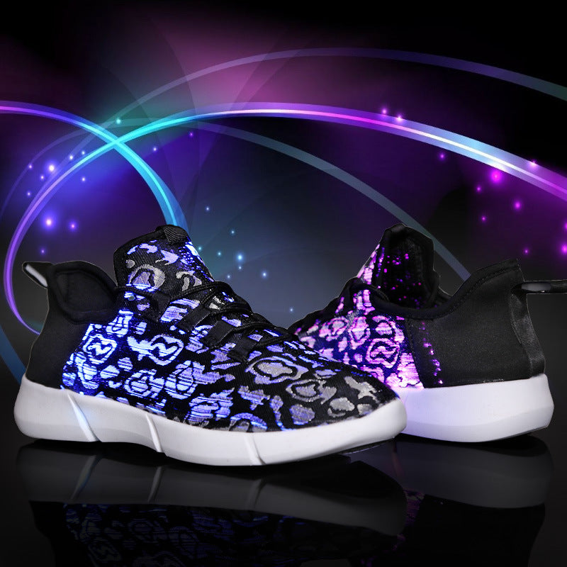 Autumn Green Sports Fashion Outdoor Rechargeable Sneakers