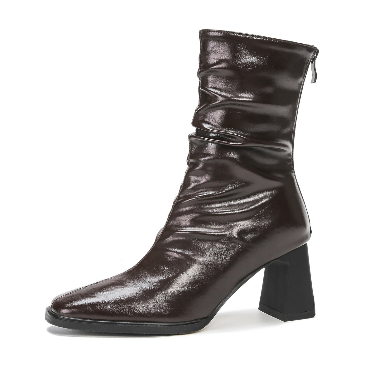 Women's Pile Style High Fleece-lined Vintage French Boots