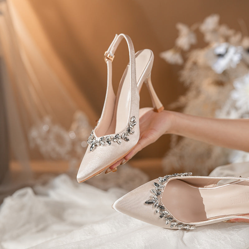 Toe French Style Hollow High Spring Small Size Plus Women's Fashion Shoes