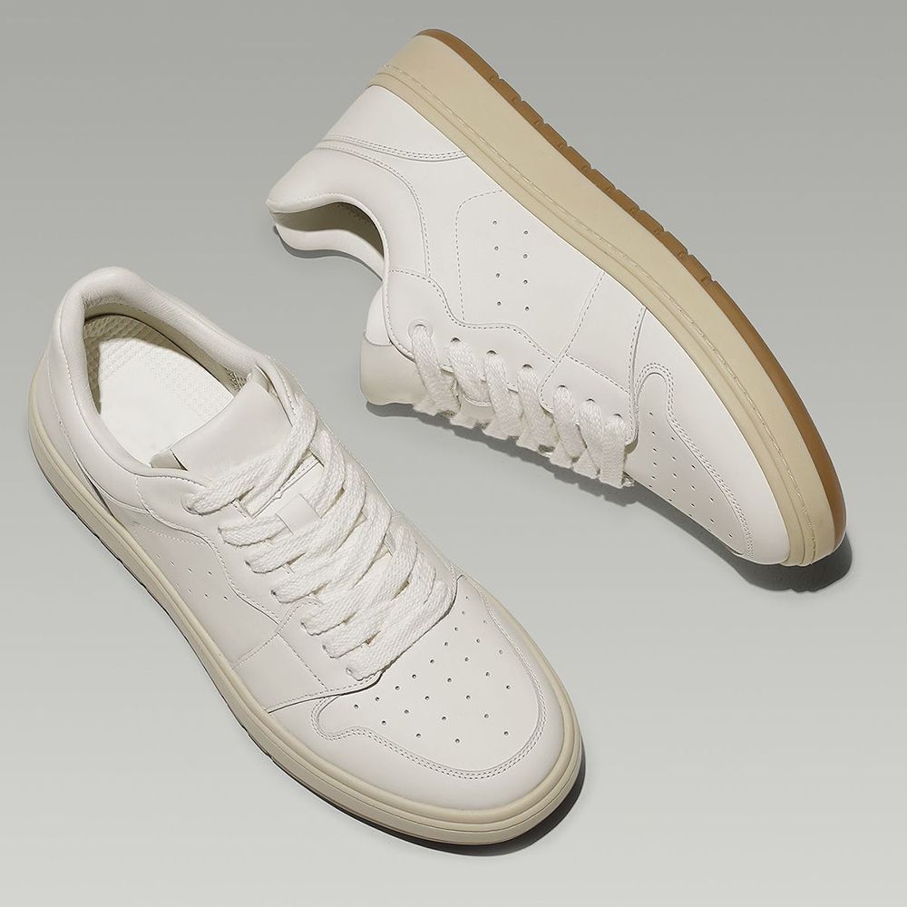 Men's First Layer Cattlehide Fashion Tendon Sole Men's Casual Shoes