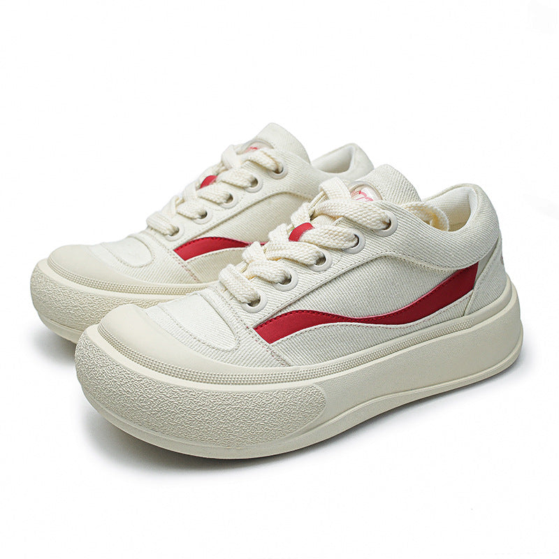 Trendy Dad Round Head Bread Bubble Drink For Lovers Men's Canvas Shoes
