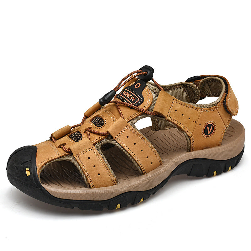 Men's Plus Size Summer Hollow Breathable Outdoor Sandals