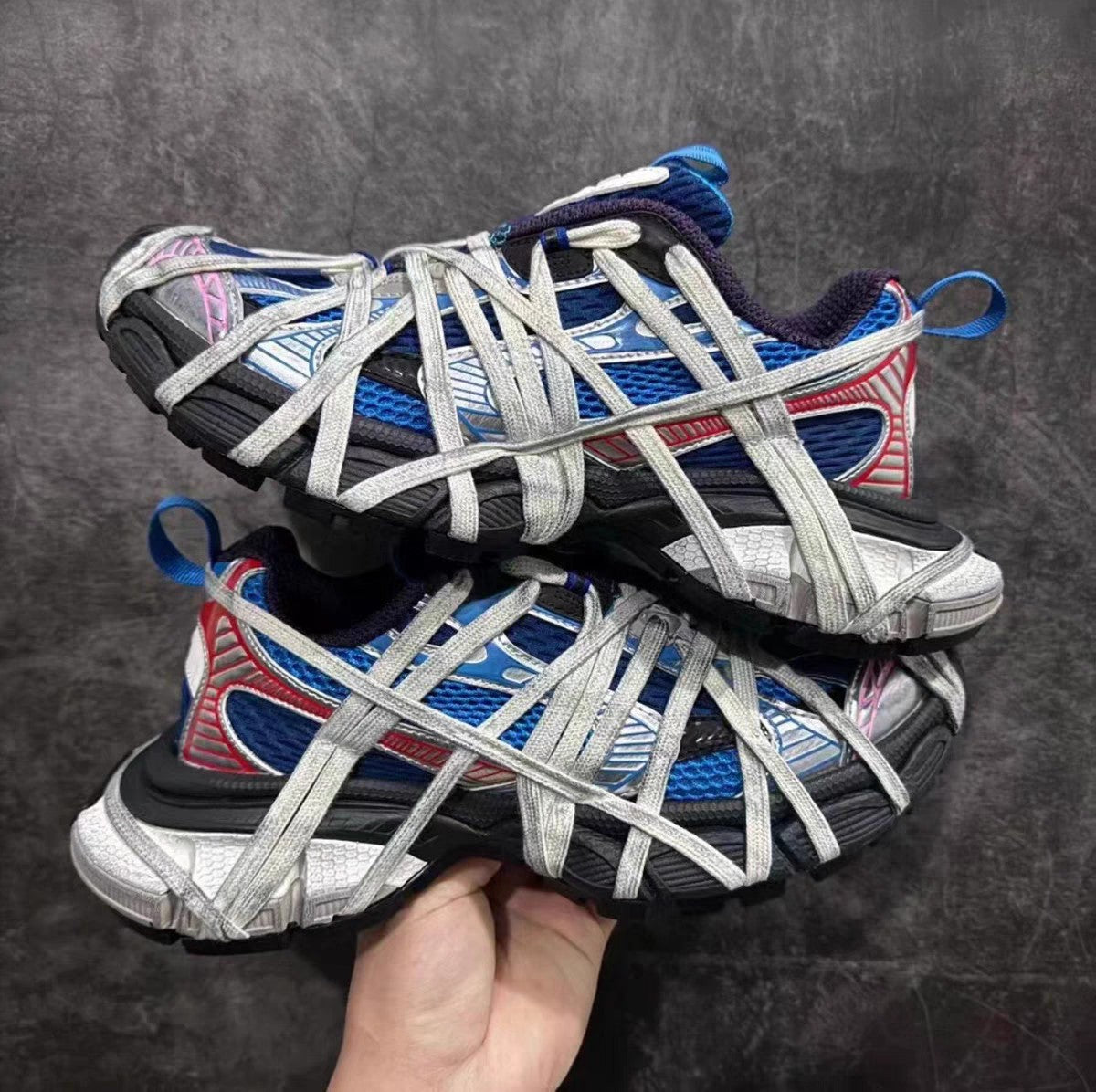 Women's & Men's Paris Th Generation Clunky Platform Increased Women's Sports Shoes