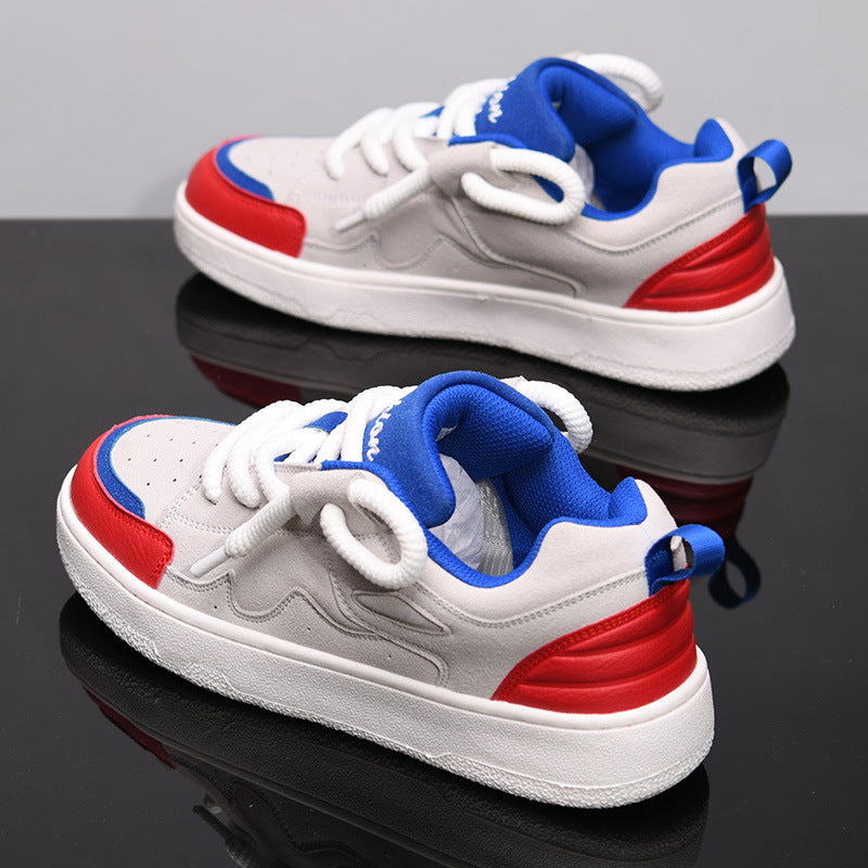 Women's & Men's Bread Trendy Super Hot Sports Board Height Sneakers