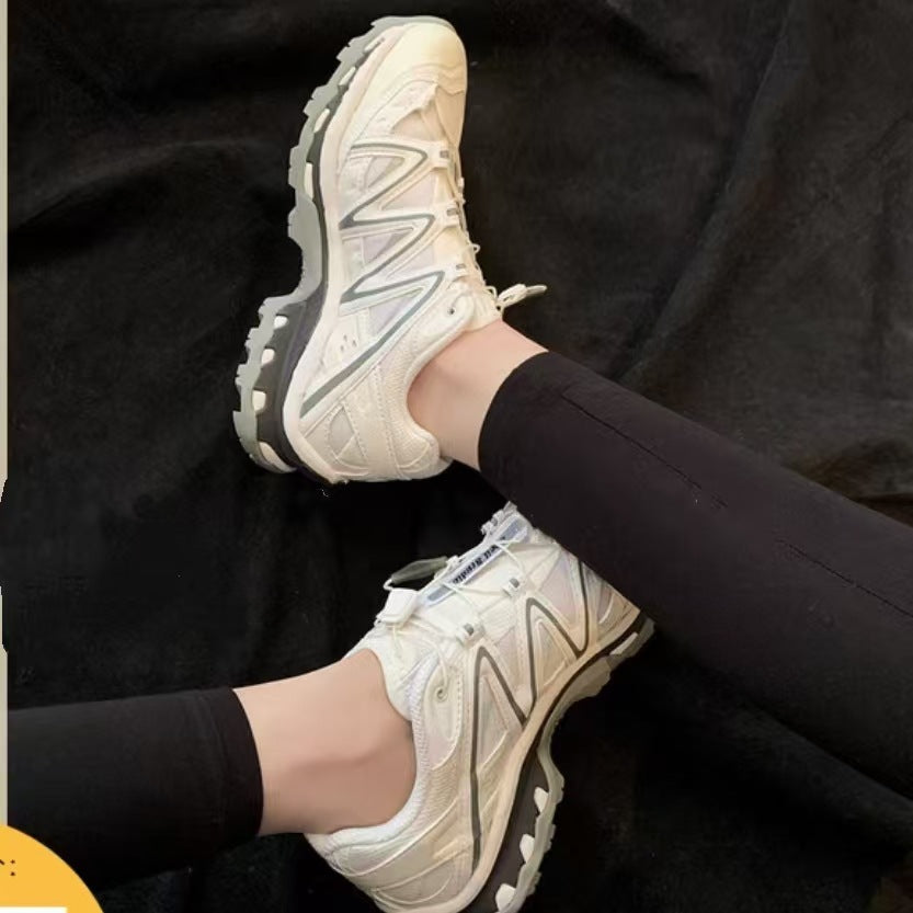 Women's Slip-on Thick-soled Outdoor Jogging Breathable Versatile Soft Sneakers