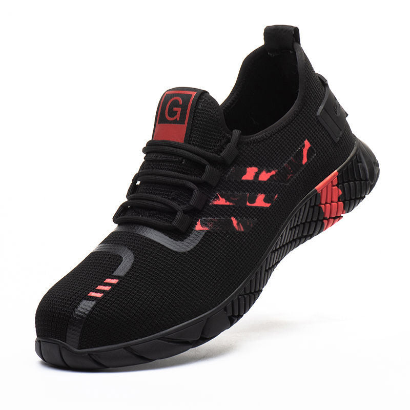 Men's Toe Cap Comfortable Soft Bottom Increase Building Men's Canvas Shoes