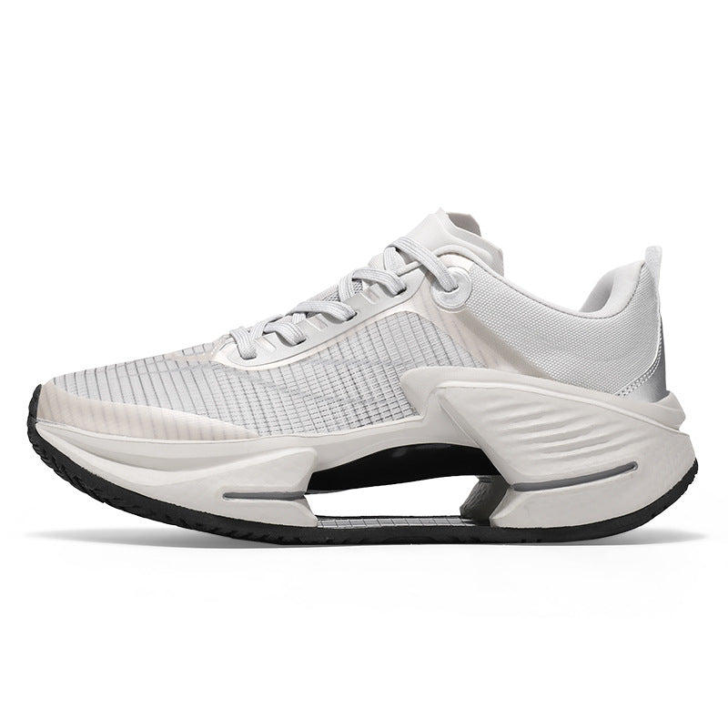 Women's & Men's Breathable Shadowless Support Stable Elastic Speed Sneakers