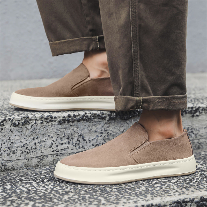 Men's Breathable Korean Style Versatile Soft Bottom Vintage Men's Shoes