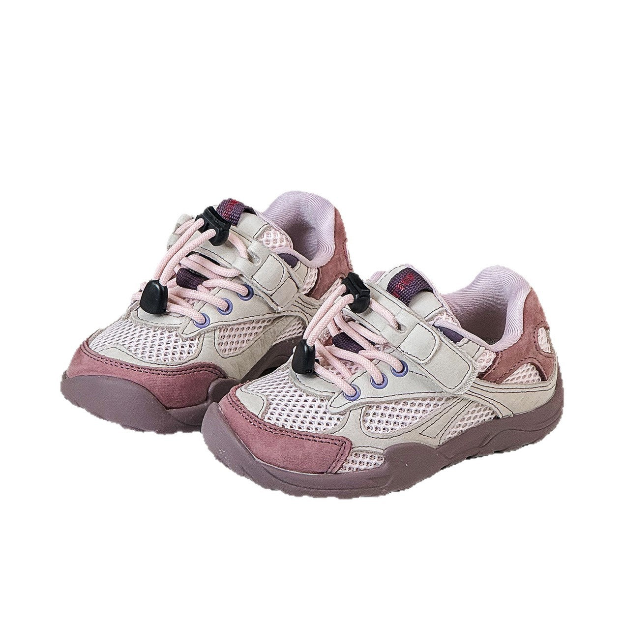 Summer Single Mesh Korean Style Fashion Drawstring Children's Sports Shoes