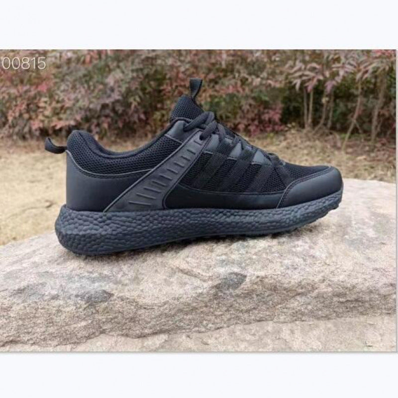 Men's Super Lightweight Administrative Unit Small Black Running Low Men's Sports Shoes