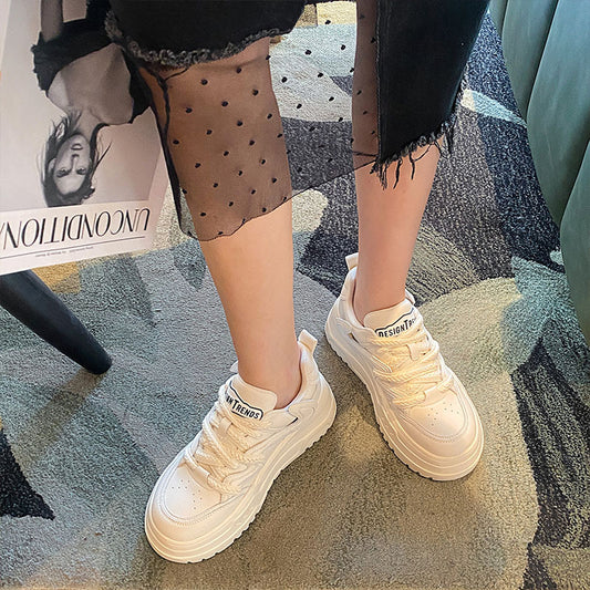 Women's Bottom Height Increasing Small Sports Skate Casual Shoes