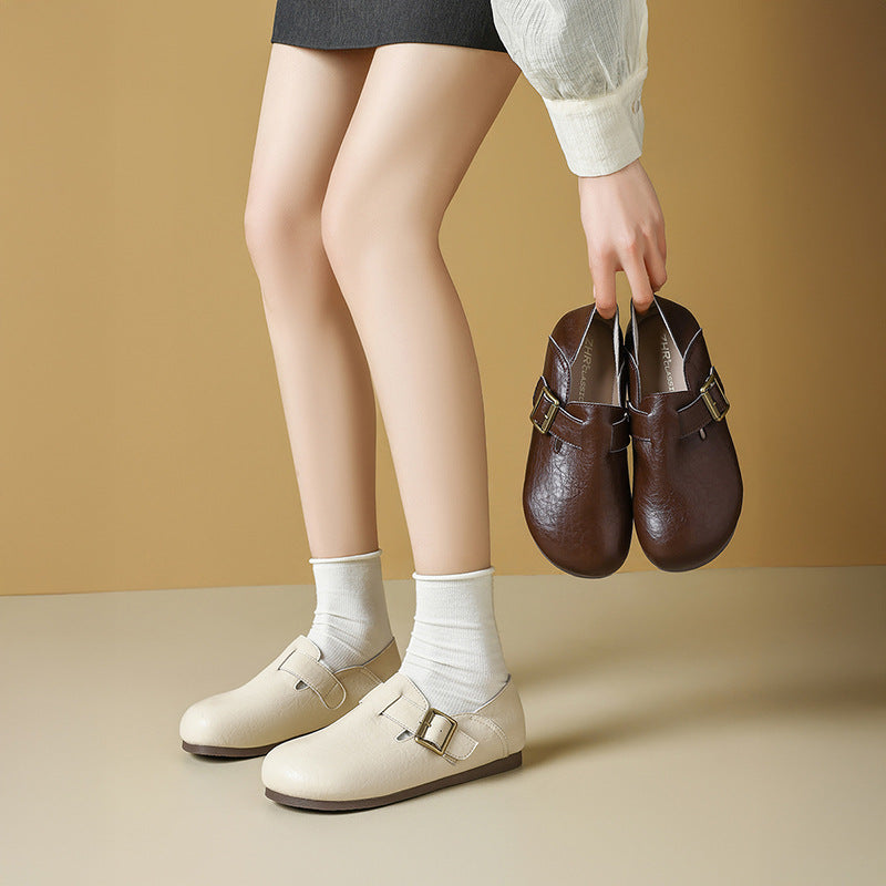 Women's Genuine Spring One Pair Of For Two Uses Super Soft Women's Shoes