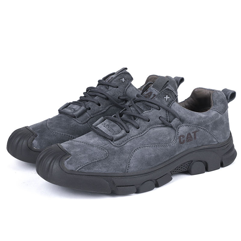 Men's Layer Plus Size Handmade Breathable Comfortable Leather Shoes