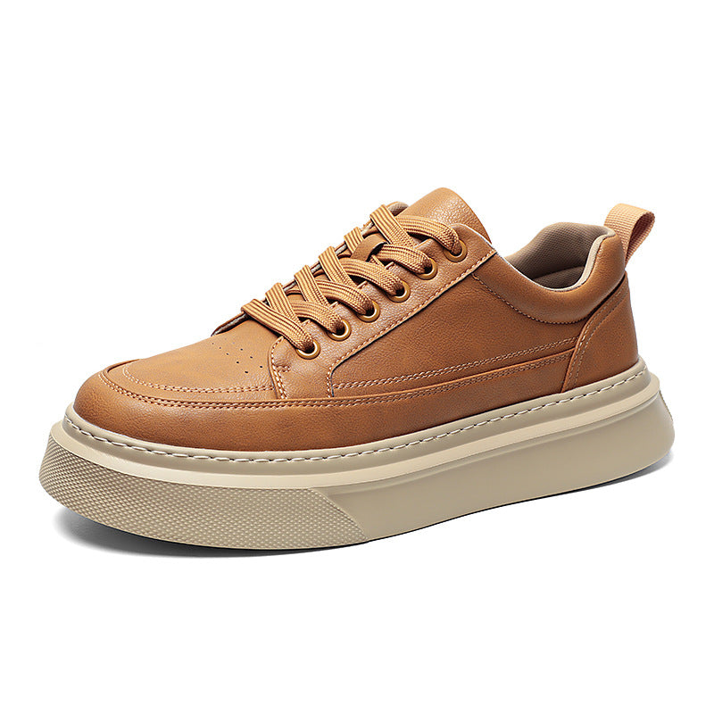 Men's White Autumn Fashion Retro Sports Lightweight Sneakers