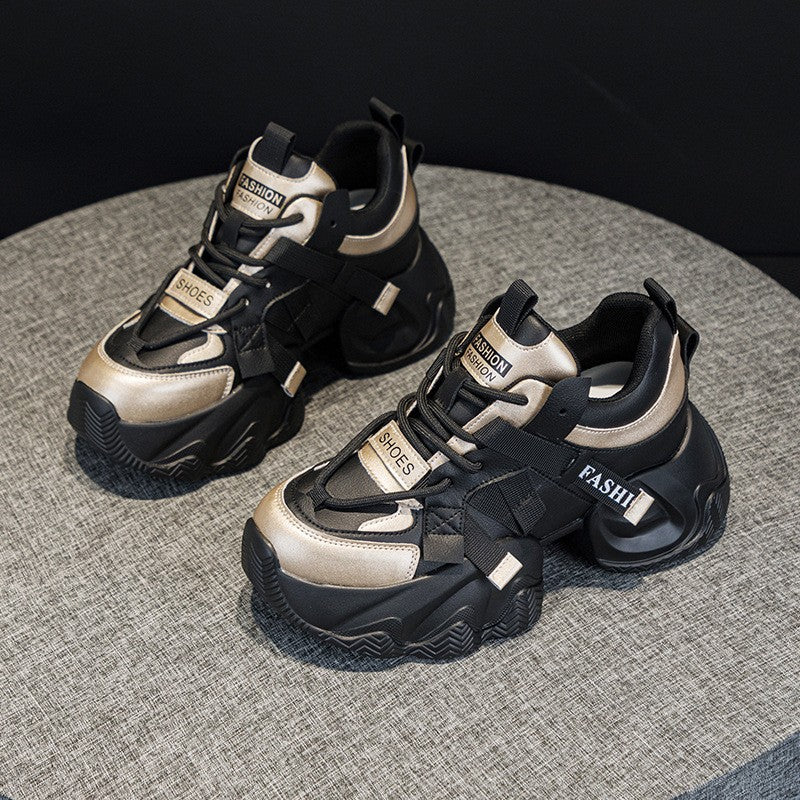 Women's Platform Dad Fried Street Heighten Soft Women's Casual Shoes