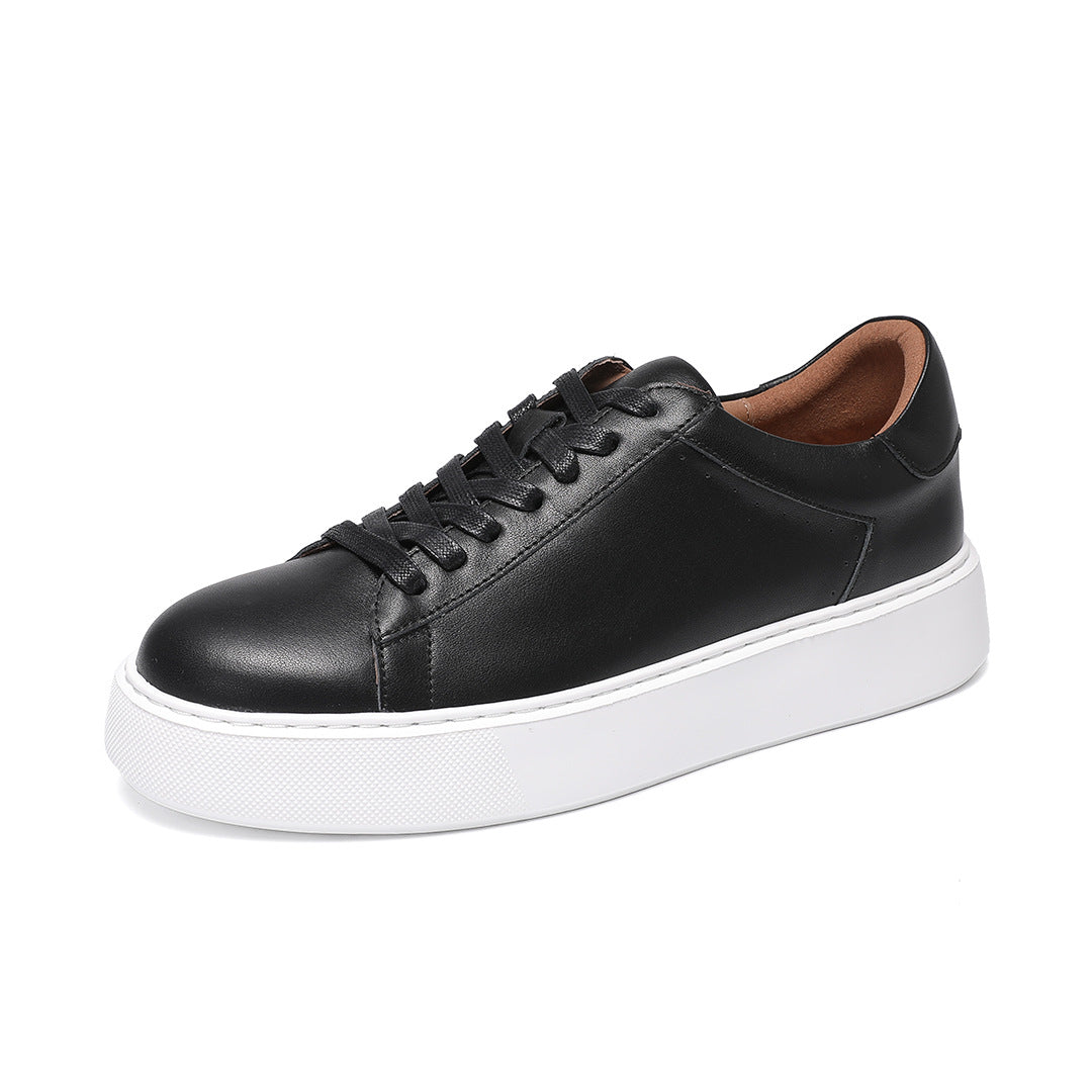 Men's Lei Jun Platform White Business Men's Shoes