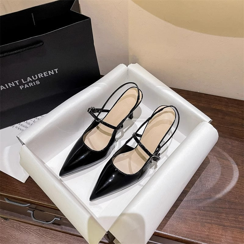 Women's High Stilettos Sexy Pointed Toe Cap Women's Shoes