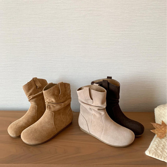 Women's Su Doll Head Height Increasing Insole Boots