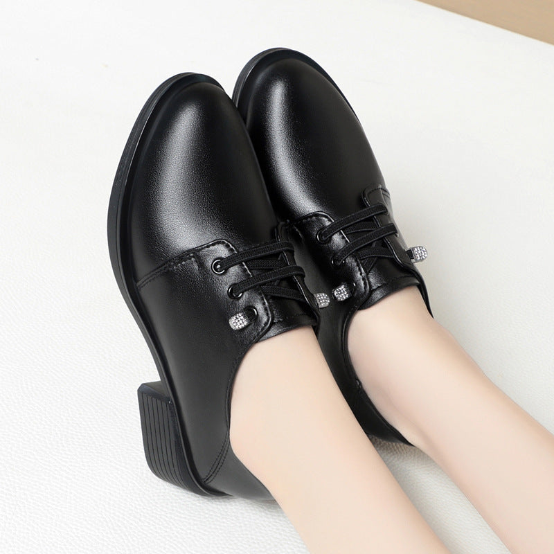 Women's Soft Chunky British Bottom Mom Women's Shoes