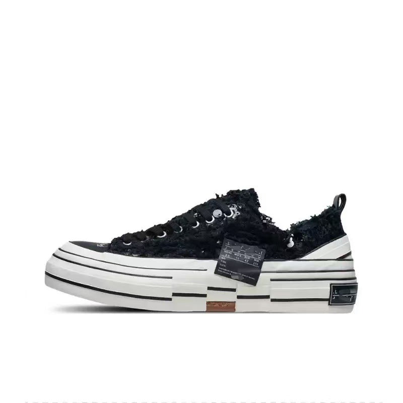 Wu Beggar Unisex Trendy Platform Couple Height Women's Casual Shoes