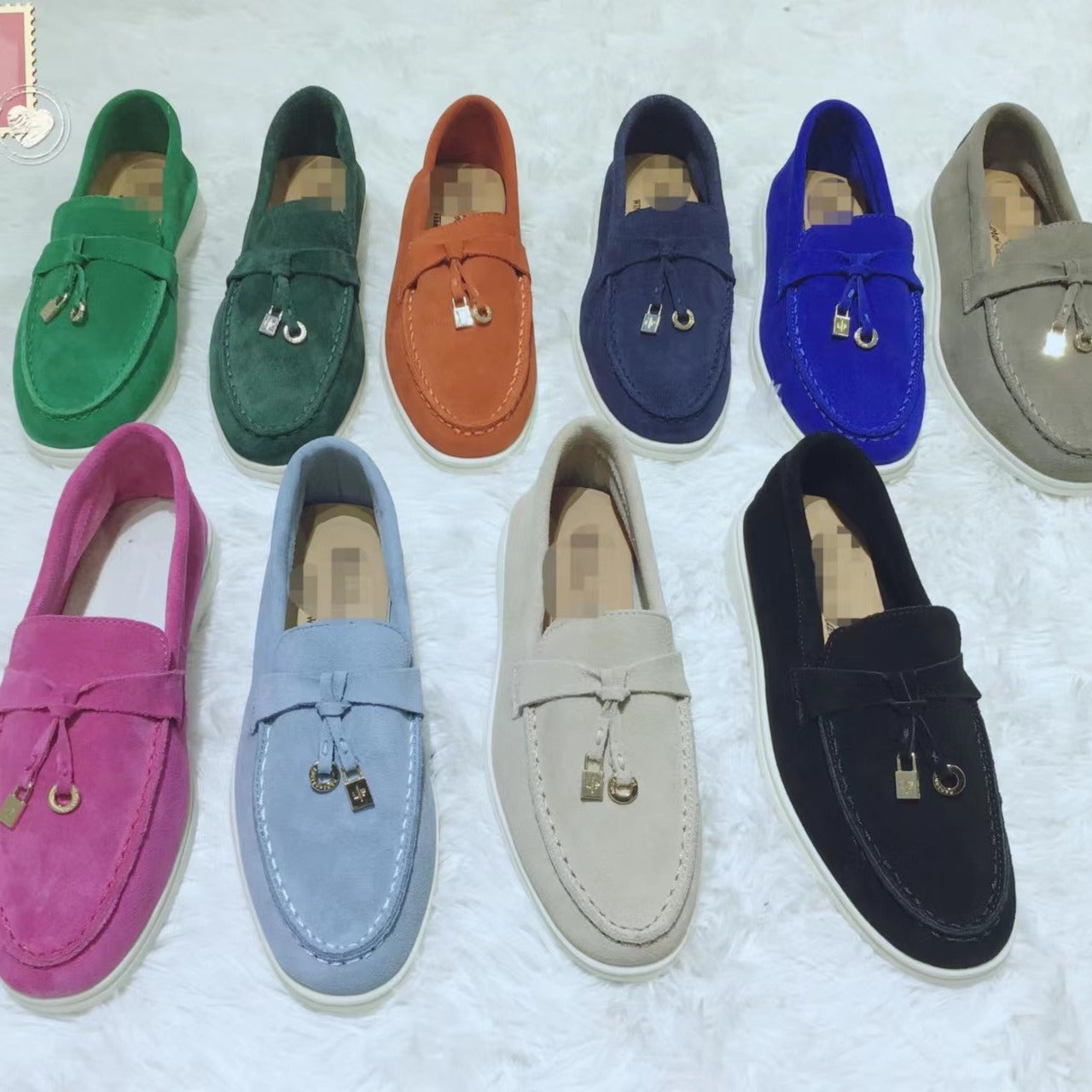 Women's High Version Slip-on Soft Bottom Comfortable Loafers