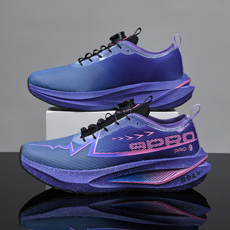 Children's Red Rabbit Carbon Plate Running Lightweight Shock Men's Sports Shoes