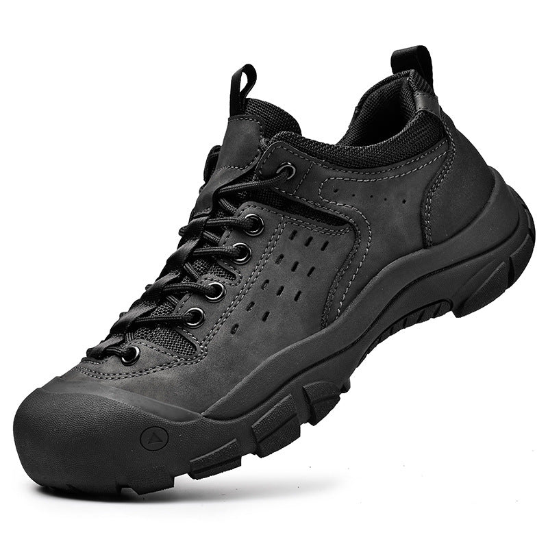 Men's Large Size Soft Bottom Outdoor Hiking Men's Sports Shoes